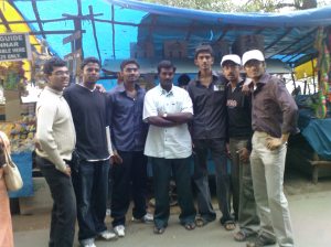 SHIVANNA AND OUR GROUP (I AM TAKING THE PICTURE)